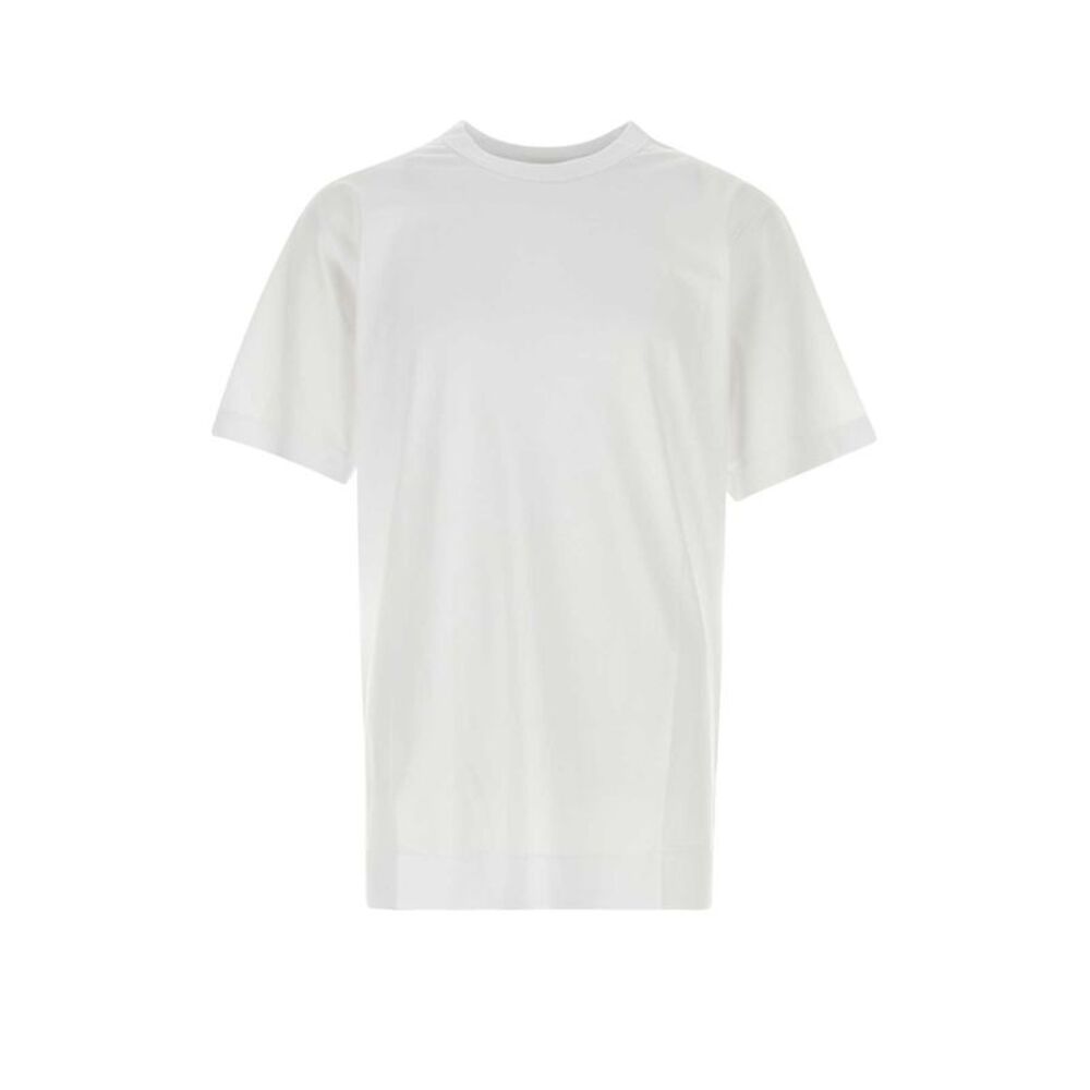 Dries Van Noten Men White Cotton Oversize Heer T-Shirt